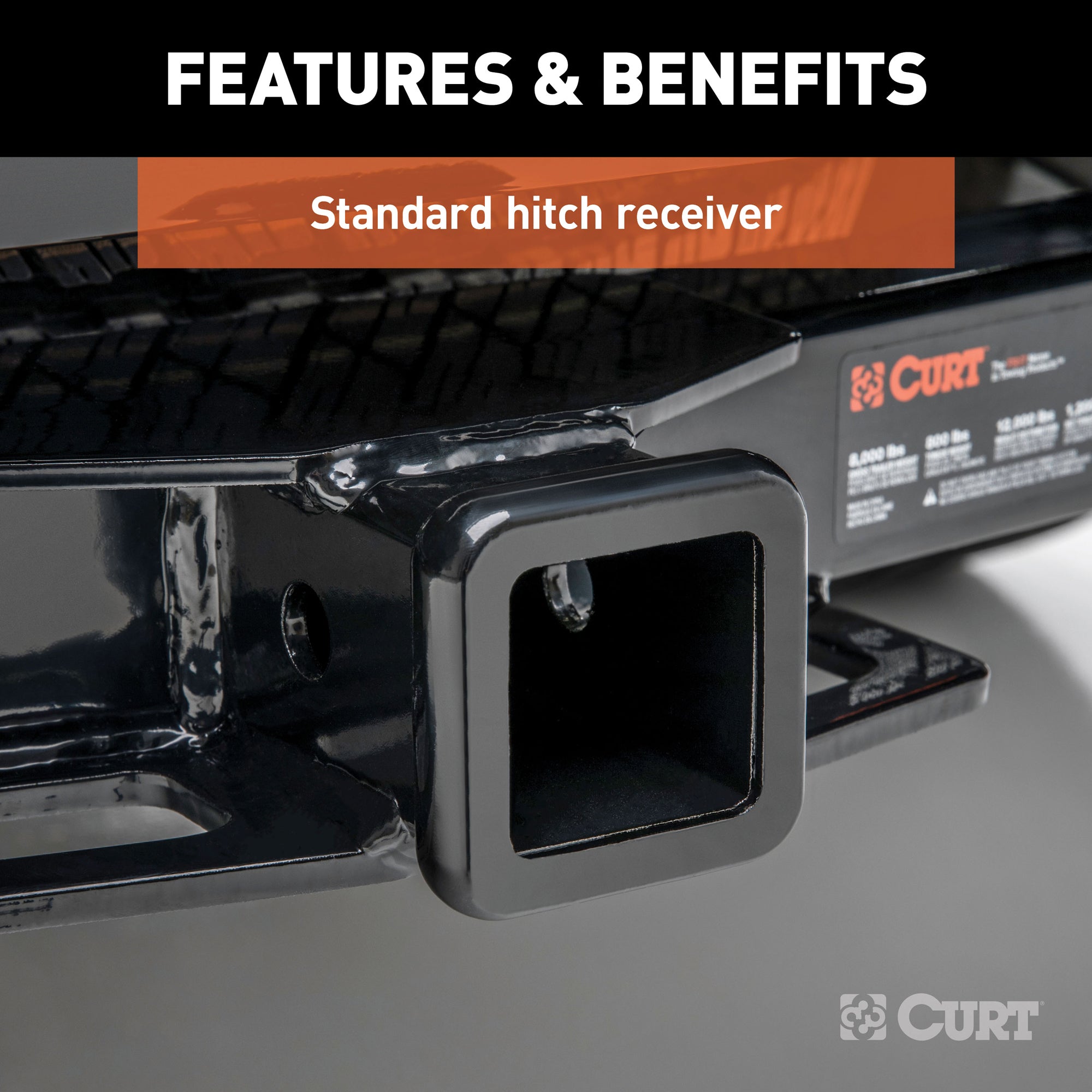 Curt Class 3 2 Inch Receiver Trailer Hitch for Select Toyota RAV4 SUV Cars(Used) - VMInnovations