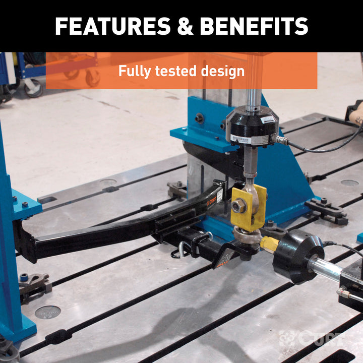 Curt Class 3 2 Inch Receiver Trailer Hitch for Select Toyota RAV4 SUV Cars(Used)