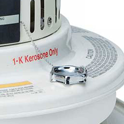 Sengoku CV-23K KeroHeat Portable Convection Kerosene Heater, 23,500 BTU, White (Refurbished)