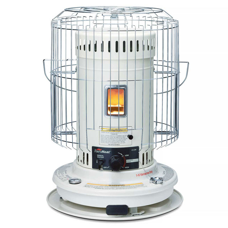 Sengoku CV-23K KeroHeat Convection Kerosene Heater, 23,500 BTU, White (Open Box)