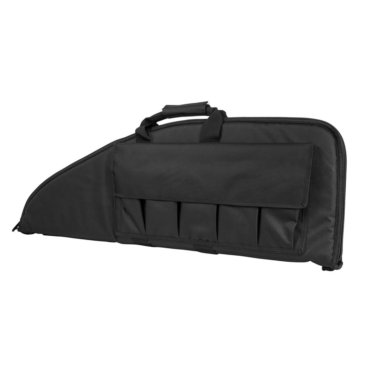NcSTAR VISM 38 Inch Gun Firearm Rifle Case with External Magazine Pockets, Black