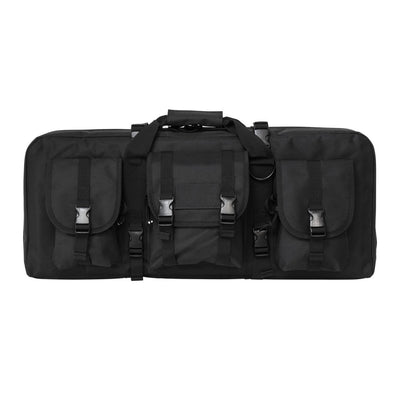 NcSTAR VISM 28 Inch Double Pistol & Subgun Padded Soft Gun Case Carry Bag, Black