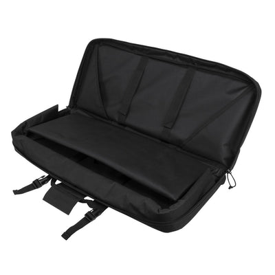 NcSTAR VISM 28 Inch Double Pistol & Subgun Padded Soft Gun Case Carry Bag, Black