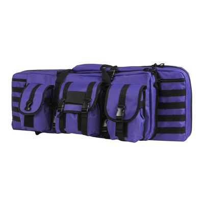 NcSTAR VISM 36" Double Rifle Carbine Padded Soft Gun Case Carry Bag, Purple