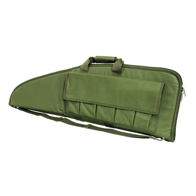 NcSTAR VISM 38 Inch Gun Firearm Rifle Case with External Magazine Pockets, Green - VMInnovations