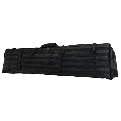 NcSTAR VISM Soft Padded Gun Case Rifle Carry Bag & 5.5' x 3' Shooting Mat, Black