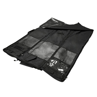NcSTAR VISM Soft Padded Gun Case Rifle Carry Bag & 5.5' x 3' Shooting Mat, Black