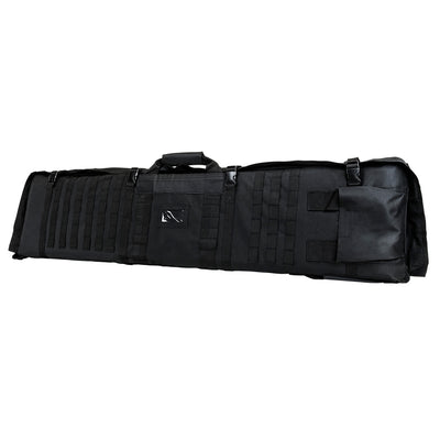 NcSTAR VISM Soft Padded Gun Case Rifle Carry Bag & 5.5' x 3' Shooting Mat, Black