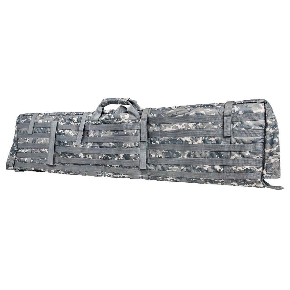 NcSTAR VISM Soft Padded Gun Case Rifle Carry Bag & 5.5' x 3' Shooting Mat, Camo