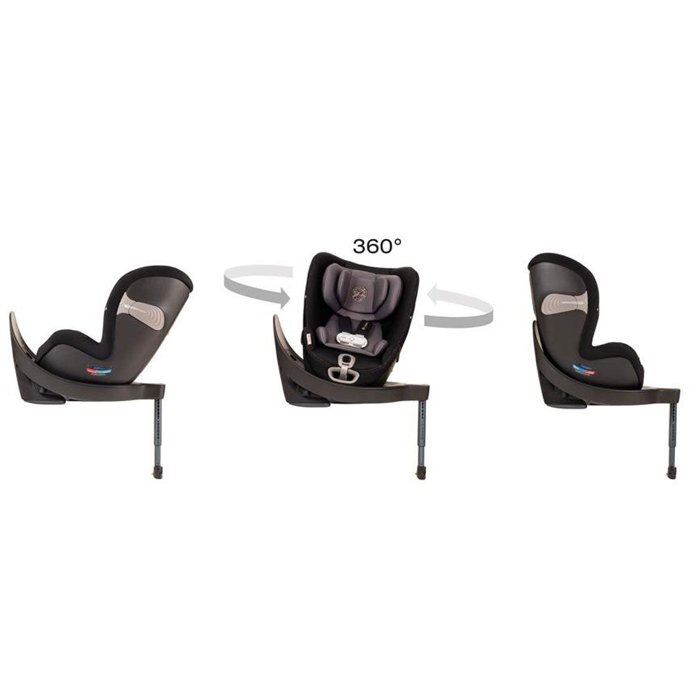 Cybex Sirona S SensorSafe Convertible Infant Baby Car Seat, Premium Black