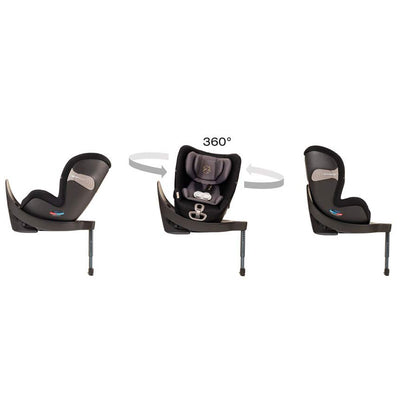 Cybex Sirona S SensorSafe Convertible Infant Baby Car Seat, Premium Black