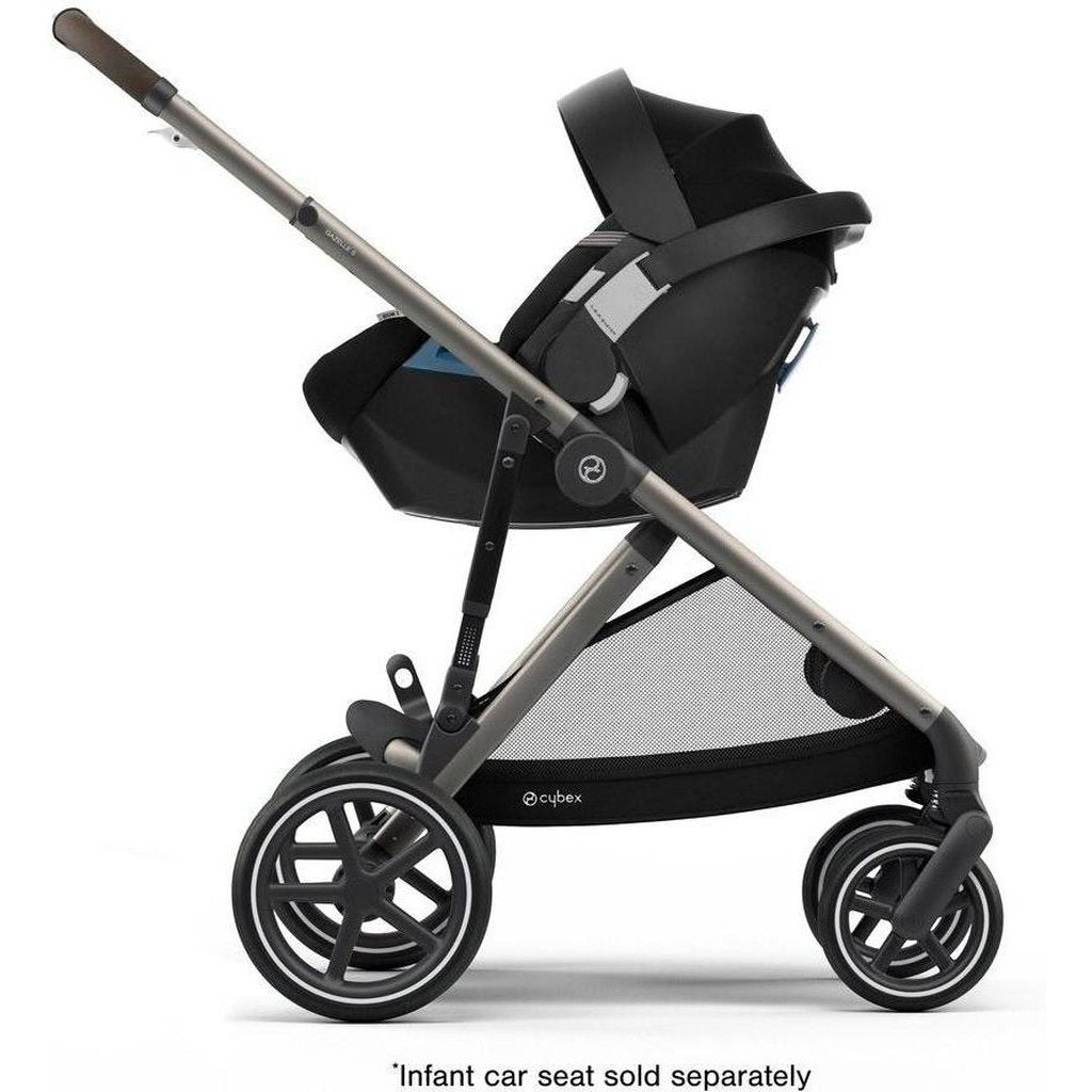Cybex Gold Gazelle S Big City Shopper Baby Toddler Travel Stroller, Soho Gray - VMInnovations