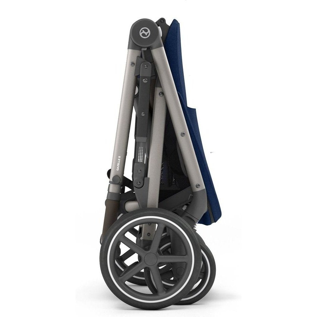 Cybex Gold Gazelle S Big City Shopper Baby Toddler Travel Stroller, Soho Gray - VMInnovations