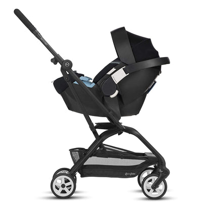 Cybex Gold Eezy S Twist 2 Folding Travel System Baby and Toddler Stroller, Gray - VMInnovations