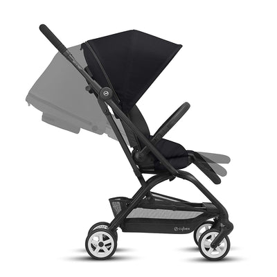 Cybex Gold Eezy S Twist 2 Folding Travel System Baby and Toddler Stroller, Black - VMInnovations