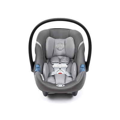 Cybex Aton M Car Seat & SafeLock Base w/ SensorSafe, Manhattan Gray (Open Box)