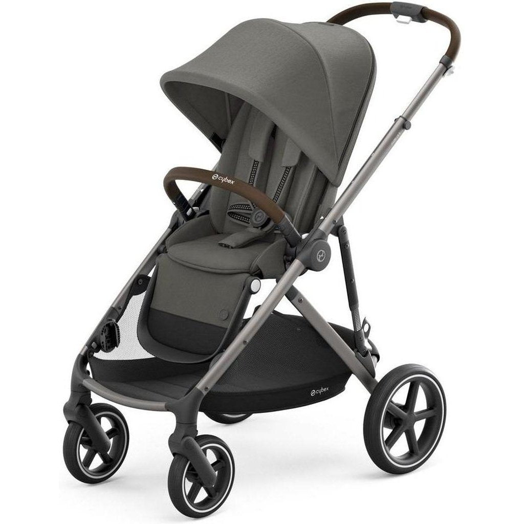 Cybex Gold Gazelle S Big City Shopper Baby Toddler Travel Stroller, Soho Gray - VMInnovations