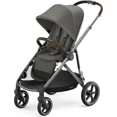 Cybex Gold Gazelle S Big City Shopper Baby Toddler Travel Stroller, Soho Gray - VMInnovations