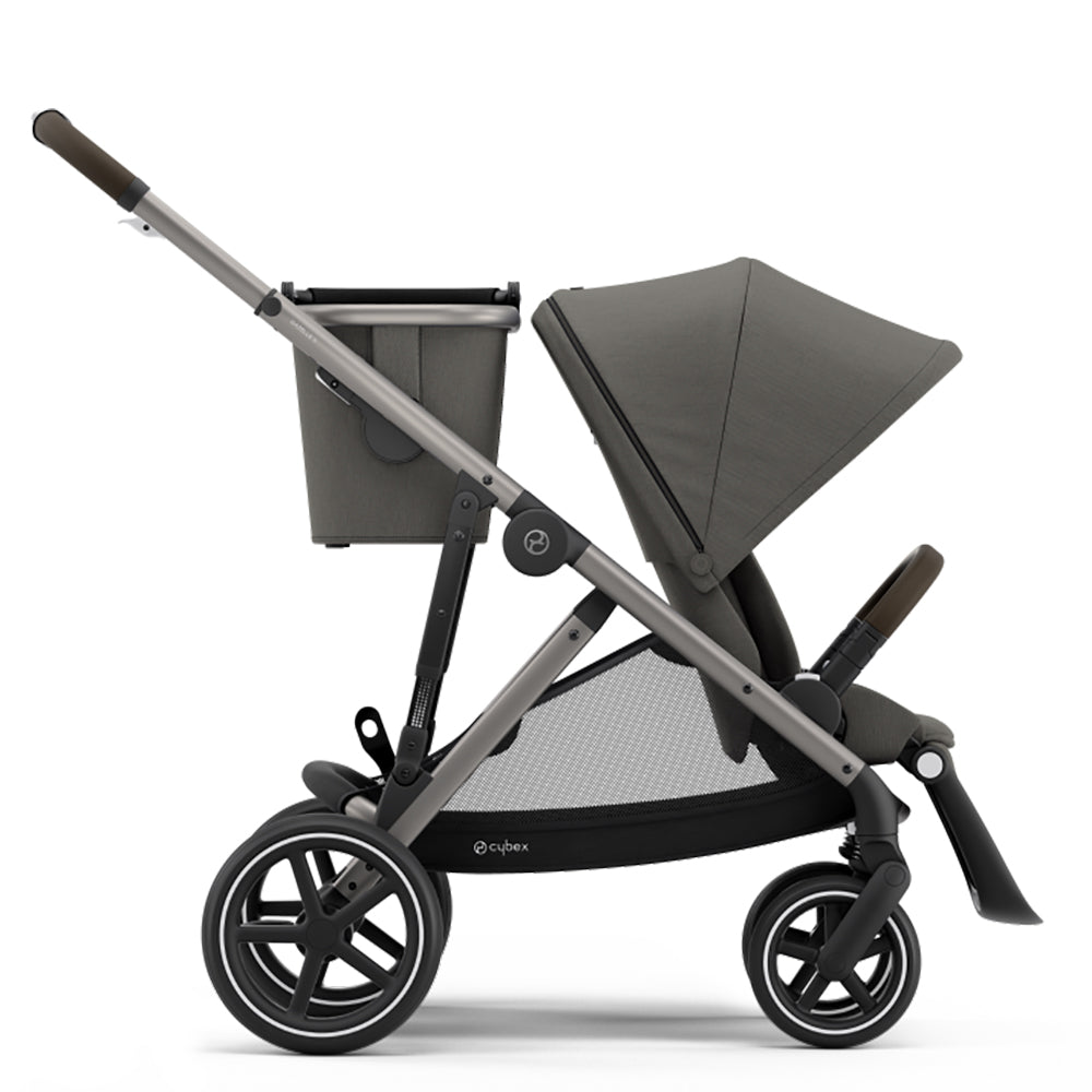 Cybex Gold Gazelle S Big City Shopper Baby Toddler Travel Stroller, Soho Gray - VMInnovations