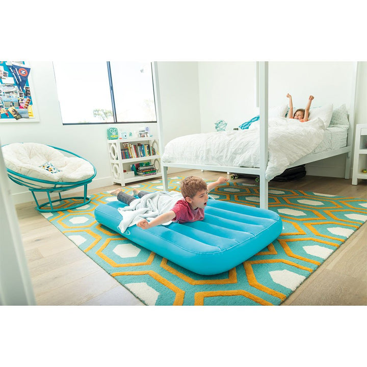 Intex Cozy Kidz Bright & Fun-Colored Inflatable Air Bed w/ Carry Bag (10 Pack)