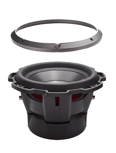 Rockford Fosgate 4 AWG Amplifier to Speaker Installation Kit & Subwoofer Package