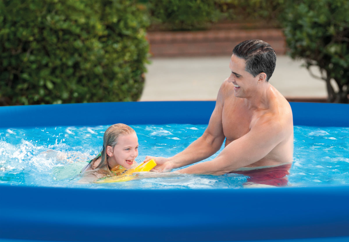 Intex 13'x32"  Swimming Pool Kit & Pump 15' Pool Debris Vinyl Round Cover Tarp