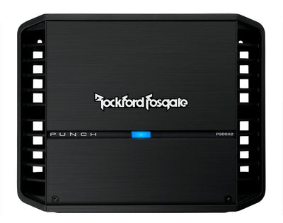 New Rockford Fosgate P300X2 300W 2 Channel Car Amp AB Power Audio Amp (4 Pack)