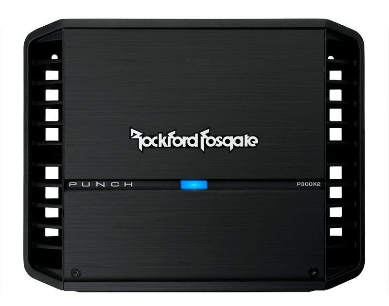 New Rockford Fosgate P300X2 300W 2 Channel Car Amp AB Power Audio Amp (4 Pack)