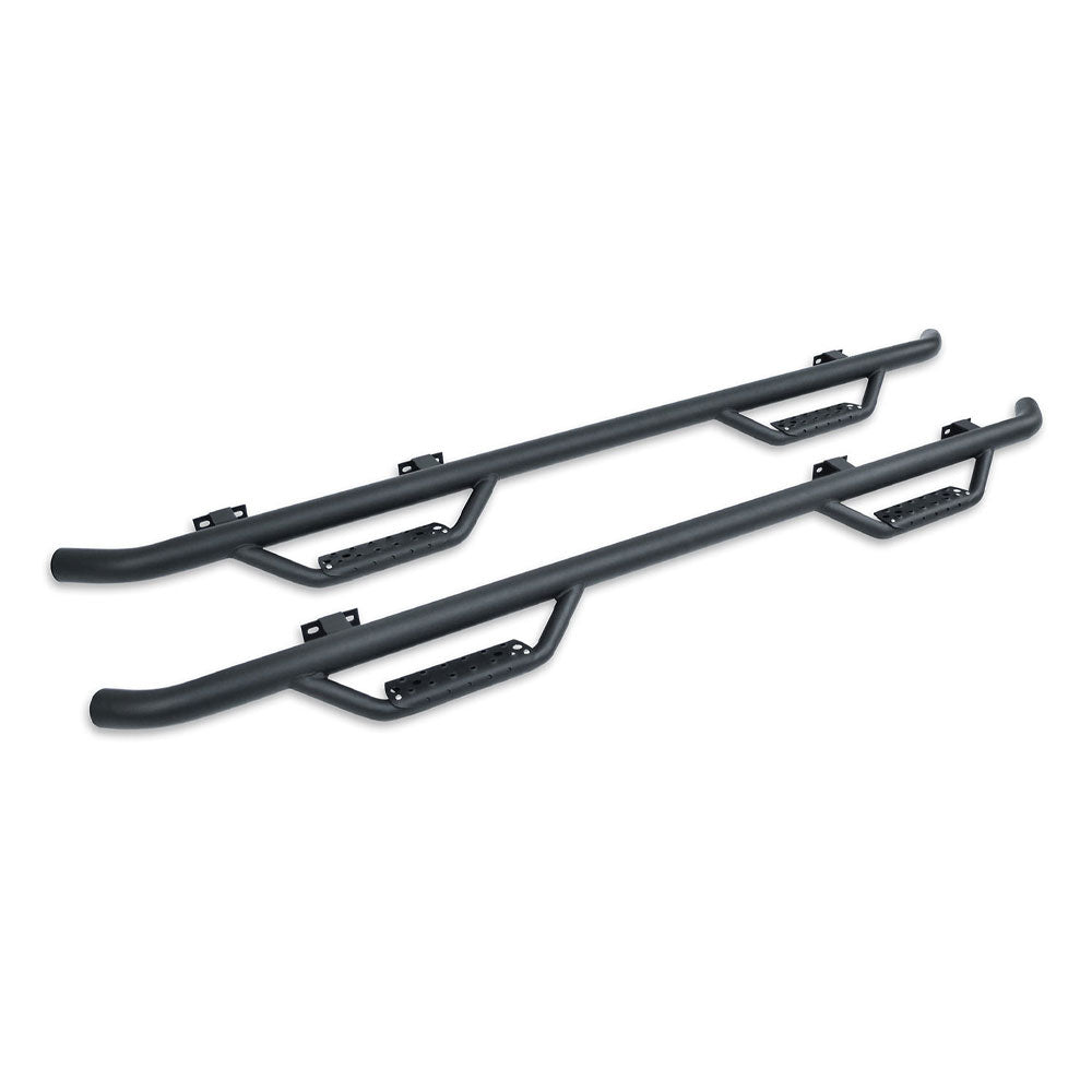 Go Rhino DOMINATOR D2 Cab Length Easy Entry SideSteps with Step Hoop (Open Box)