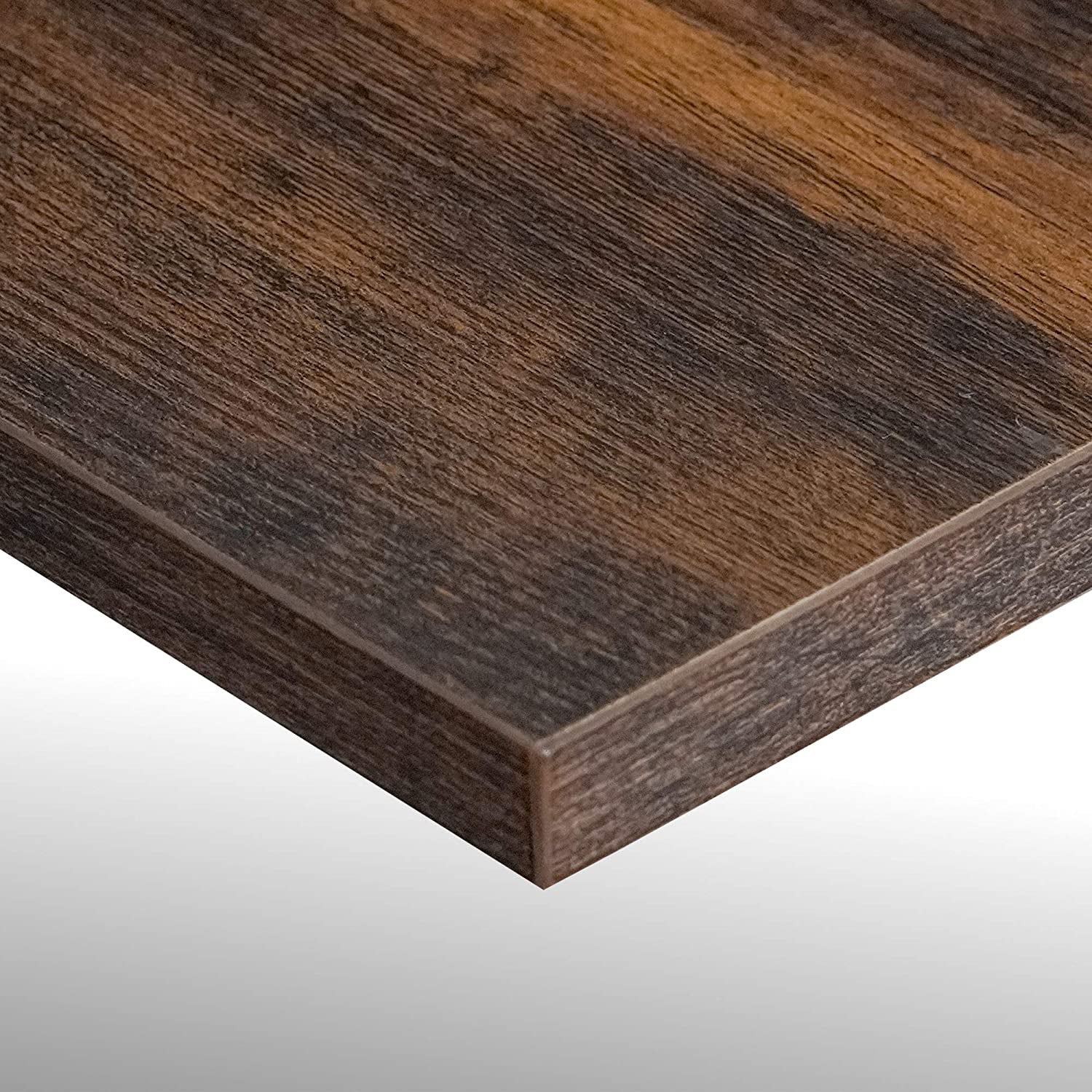Bestier Office Writing Computer Workstation Home Office Desk w/ 2 Drawers, Brown - VMInnovations