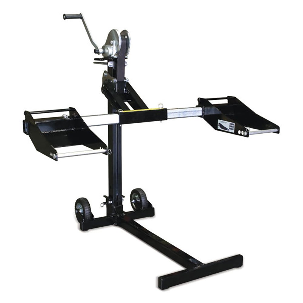 MoJack Flat Folding 750lb max Riding Lawn Mower Lift Jack(CertifiedRefurbished)