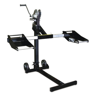 MoJack Flat Folding 750lb max Riding Lawn Mower Lift Jack(CertifiedRefurbished)