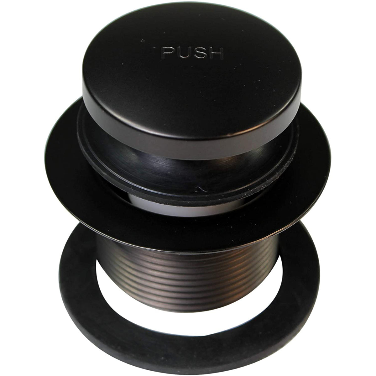 Westbrass ABS Waste Overflow Tip Toe Bath Drain, Oil Rubbed Bronze (Open Box)