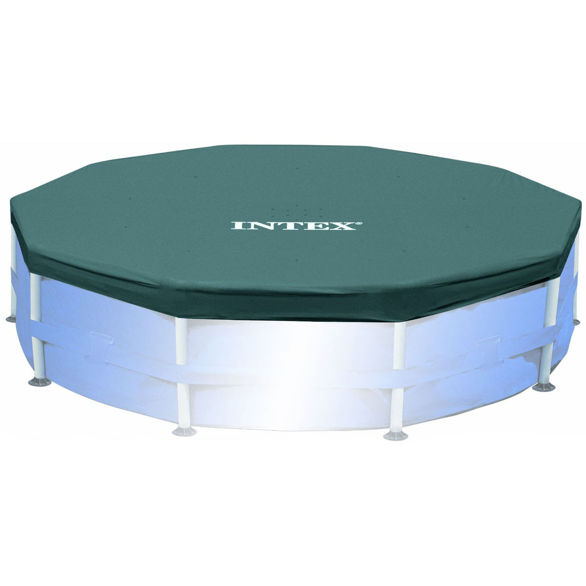 Intex Pool Easy-Set Replacement Filter Cartridge (8 Pack) w/ Intex Pool Cover