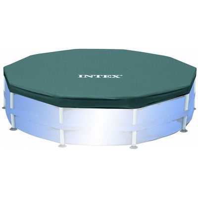 Intex Pool Easy-Set Replacement Filter Cartridge (8 Pack) w/ Intex Pool Cover
