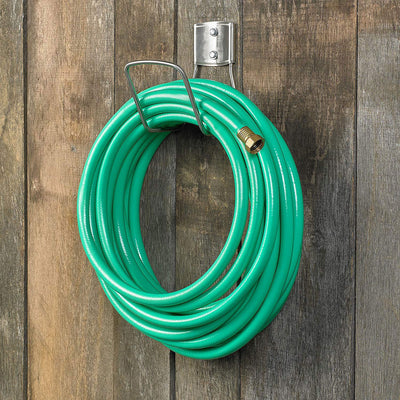 Liberty Garden Wall Mounted 125' Garden Hose Butler Hanger Organizer (2 Pack) - VMInnovations