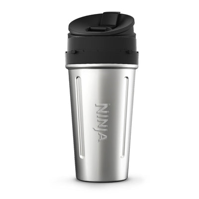 Ninja 100 Recipe Book for Blenders (2 Pack) Stainless Steel Ninja Cup (2 Pack)