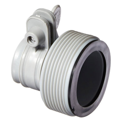 Intex Replacement Hose Adapter B with Collar (Pair) w/ Wall Mount Pool Skimmer