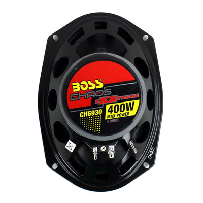BOSS Audio 6x9" 3 Way 400 Watt Chaos Exxtreme Series Car Audio Speakers (4 Pair) - VMInnovations