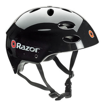 Razor Rechargeable Ride-on Scooter + Bicycle Helmet + Elbow & Knee Pad Set