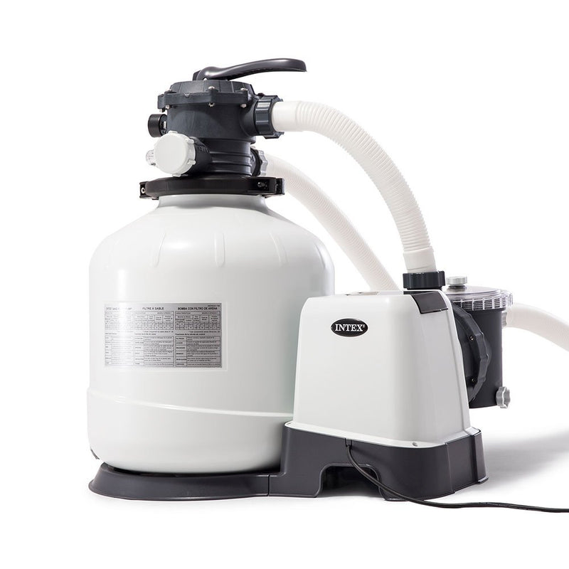Intex 3000 GPH Above Ground Pool Sand Filter & 2 Intex Automatic Pool Cleaners