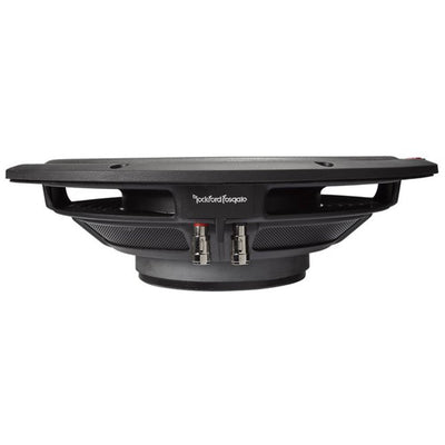 QPower Single 12 Inch Sub Box (2 Pack) and Rockford Fosgate Subwoofer (2 Pack)
