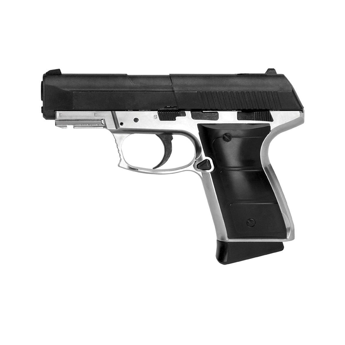 Daisy Model 5501 CO2 Blowback Semi Automatic Airsoft BB Pistol Hand Gun, Black - VMInnovations