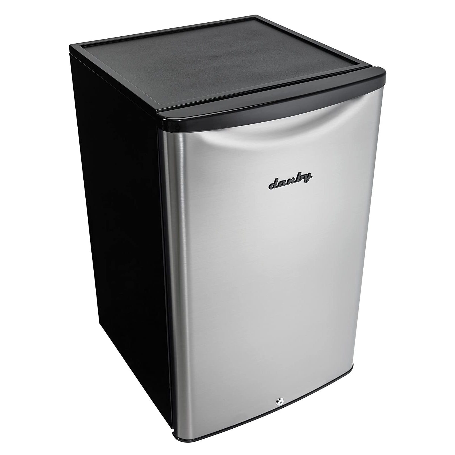 Danby 4.4 cu.ft. Small Indoor/Outdoor Compact Mini Refrigerator, Stainless Steel (Refurbished)