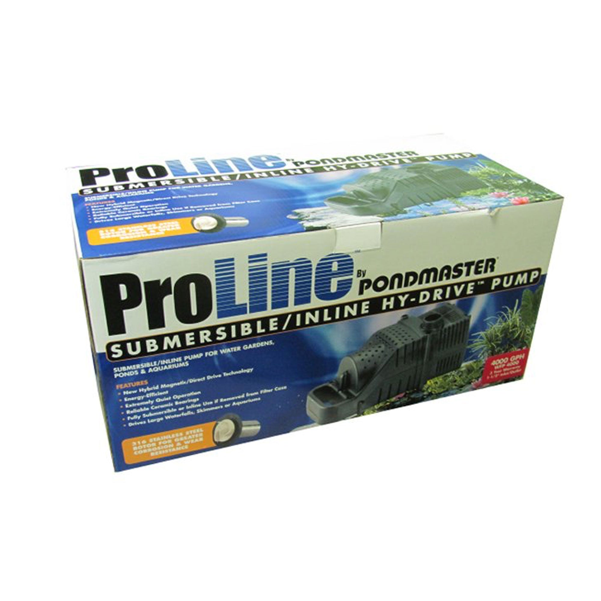 Pondmaster 02675 4000 GPH Supreme ProLine Waterfall Pump (Certified Refurbished)
