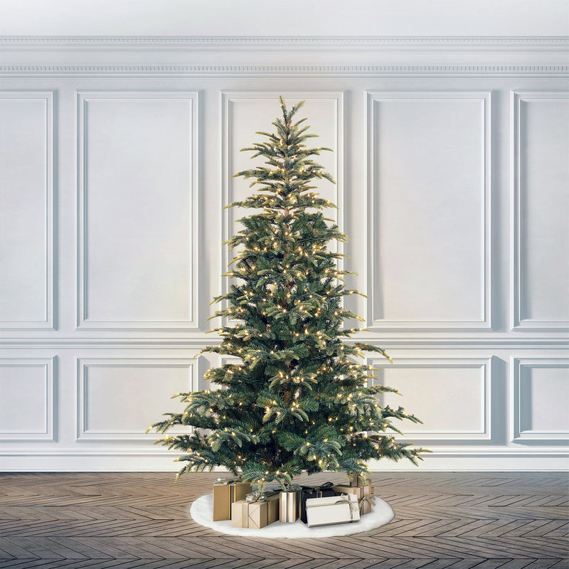 Puleo International 6.5 Foot Dans Mountain Fir Prelit Christmas Tree (Open Box)