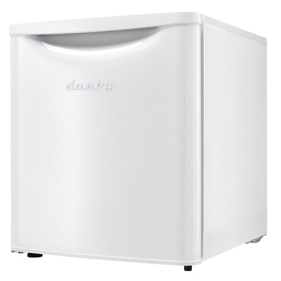 Danby DAR017A3WDB 1.7 Cu Ft Contemporary Classic Compact Refrigerator, White
