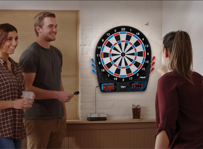 Viper 777 Electronic Dart Board with LCD Scoreboard and 26 Games, Comes w Darts!