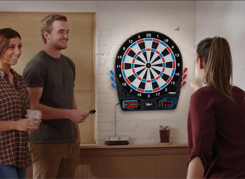 Viper 777 Electronic Dart Board with LCD Scoreboard and 26 Games, Comes w Darts!