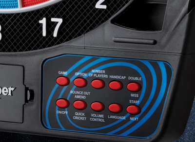 Viper 777 Electronic Dart Board with LCD Scoreboard and 26 Games, Comes w Darts!